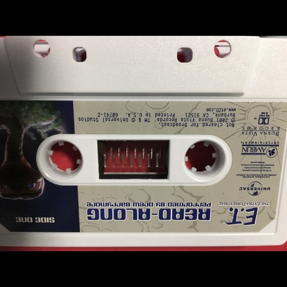 E.T. Extra Terrestrial VINTAGE 80s VHS, Read Along CD, Tape - Picture 9 of 10